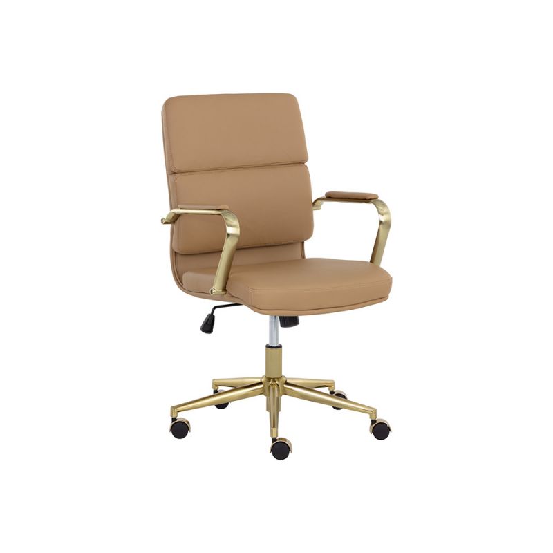 Sunpan - Urban Unity Kleo Office Chair - Tan - 107980