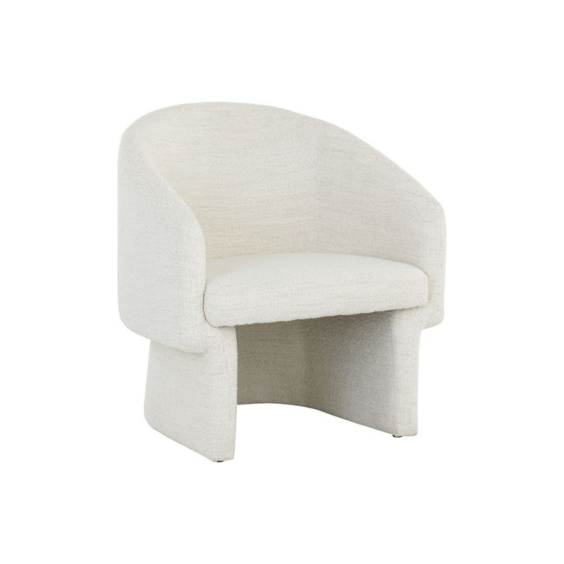 Sunpan - 5West Lauryn Lounge Chair - Merino Pearl - 109754