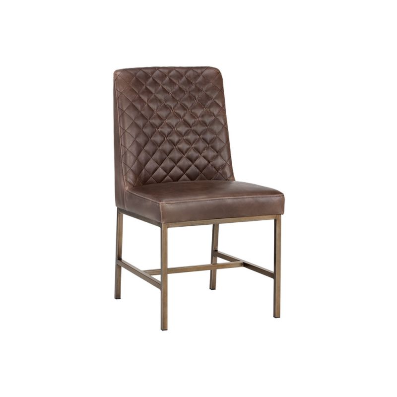Sunpan - Leighland Dining Chair - Havana Dark Brown (Set Of 2) - 104911