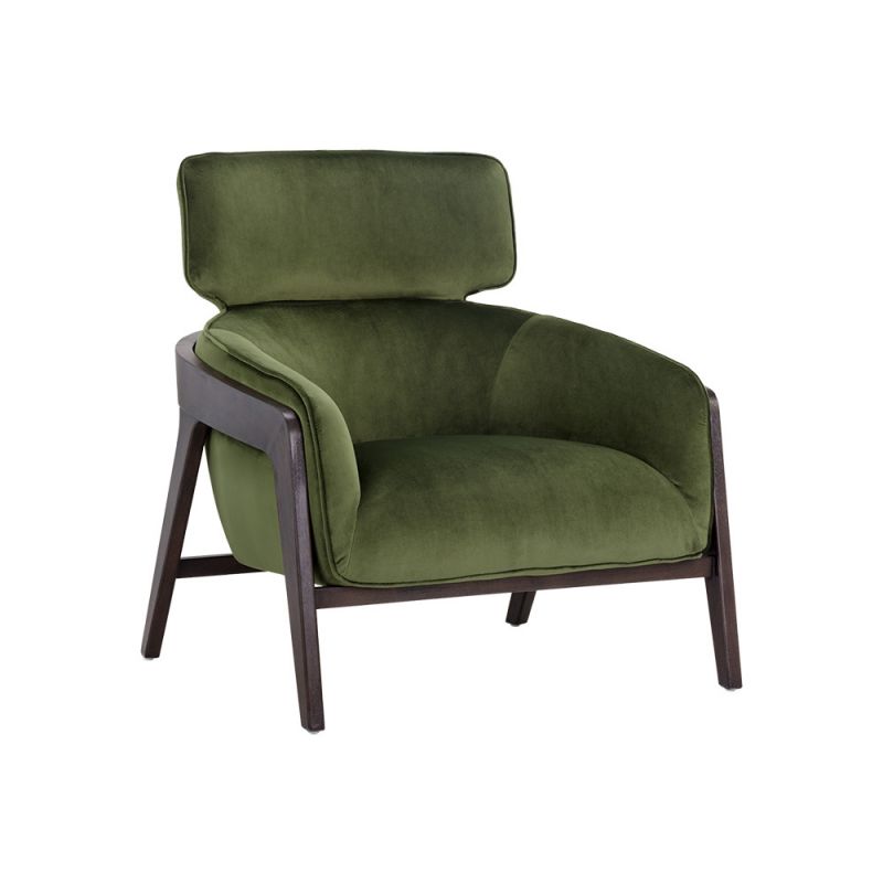 Sunpan - 5West Maximus Lounge Chair - Moss Green - 105409