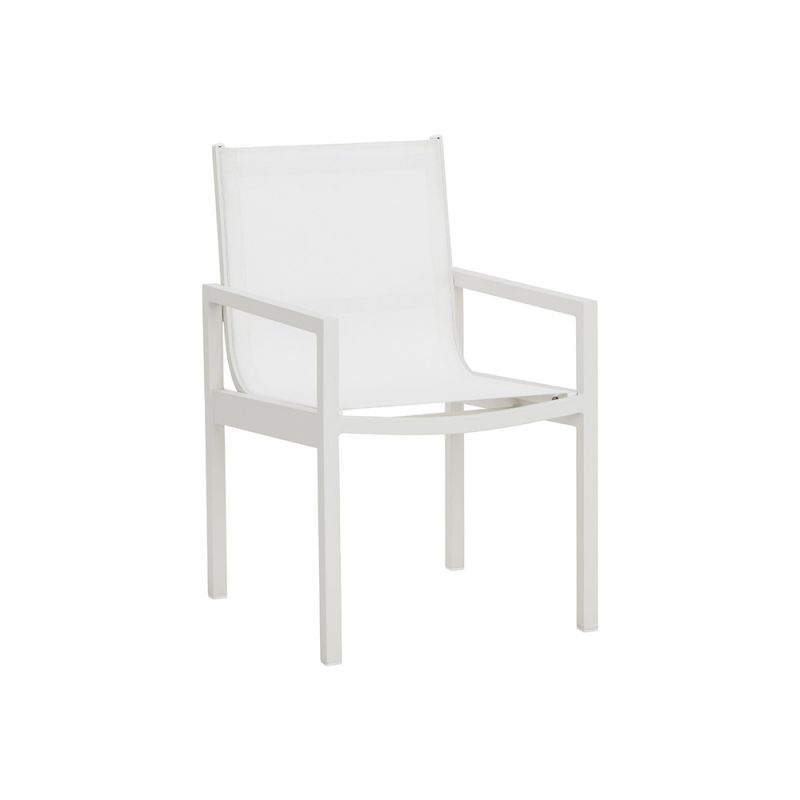 Sunpan - Merano Dining Armchair - White (Set Of 2) - 110967