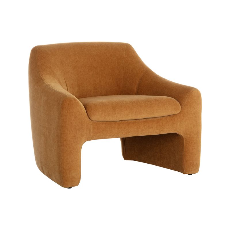 Sunpan - 5West Nevaeh Lounge Chair - Danny Amber - 109585