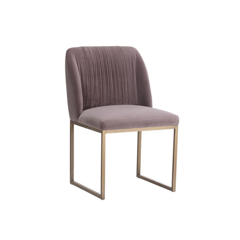 Sunpan - Nevin Dining Chair - Blush Purple (Set Of 2) - 104343