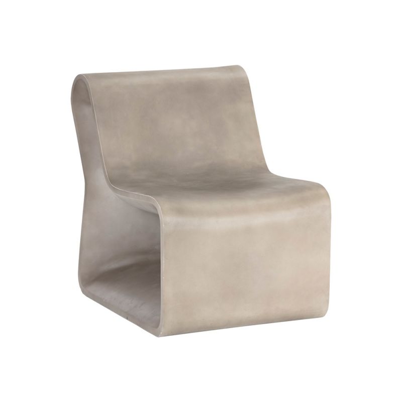 Sunpan - Solterra Odyssey Lounge Chair - Grey - 106444