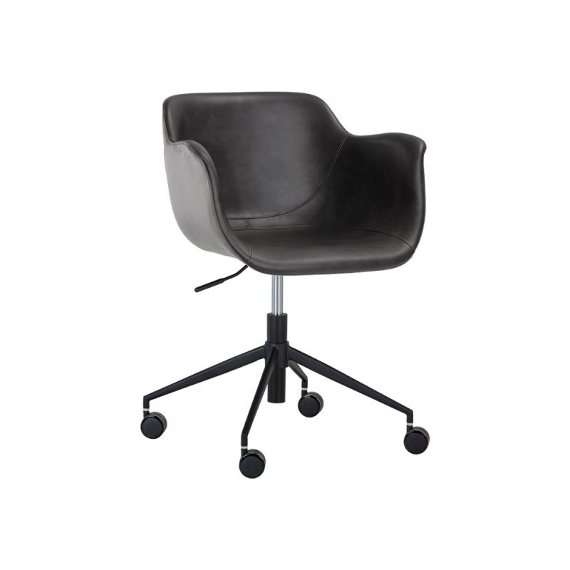 Sunpan - Junction Owen Office Chair - Town Grey / Roman Grey - 105660