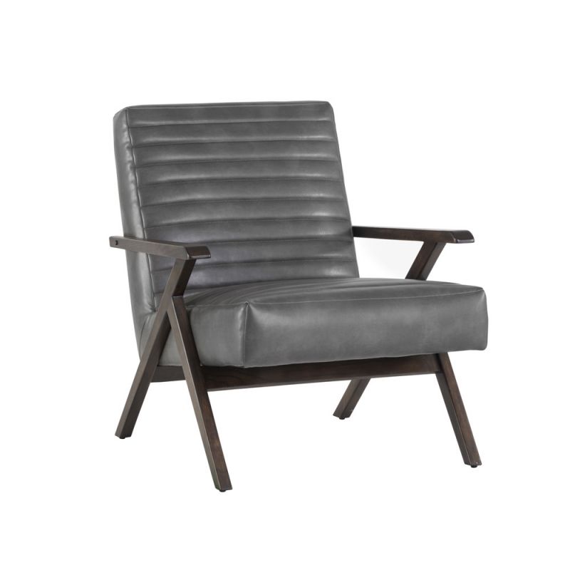 Sunpan - MIXT Peyton Lounge Chair - Cantina Magnetite - 103522