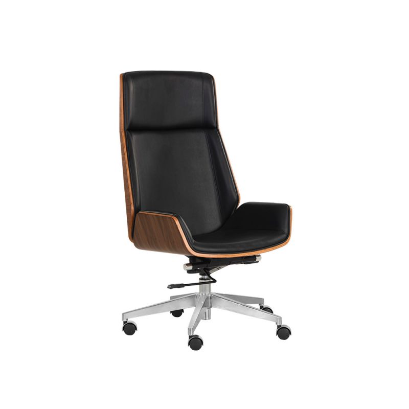 Sunpan - Rhett Office Chair - Dillon Black - 107152