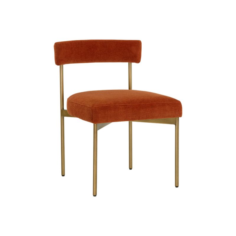 Sunpan - Seneca Dining Chair - Antique Brass - Danny Rust (Set Of 2) - 109131