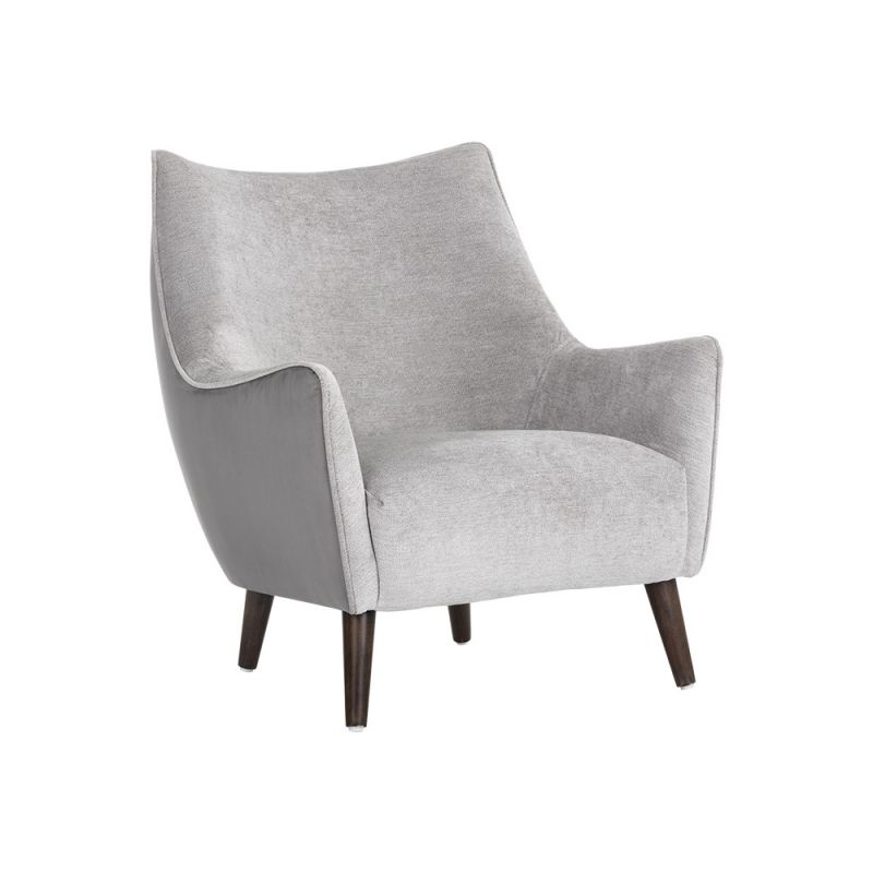 Sunpan - Sorrel Lounge Chair - Polo Club Stone / Antonio Charcoal - 105463