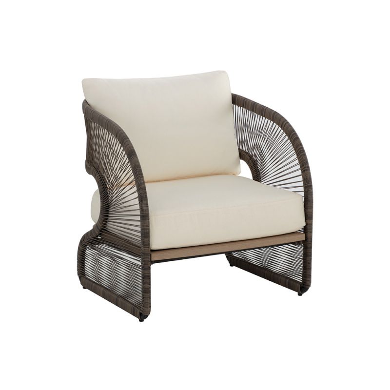 Sunpan - Toulon Lounge Chair - Stinson Cream - 111046