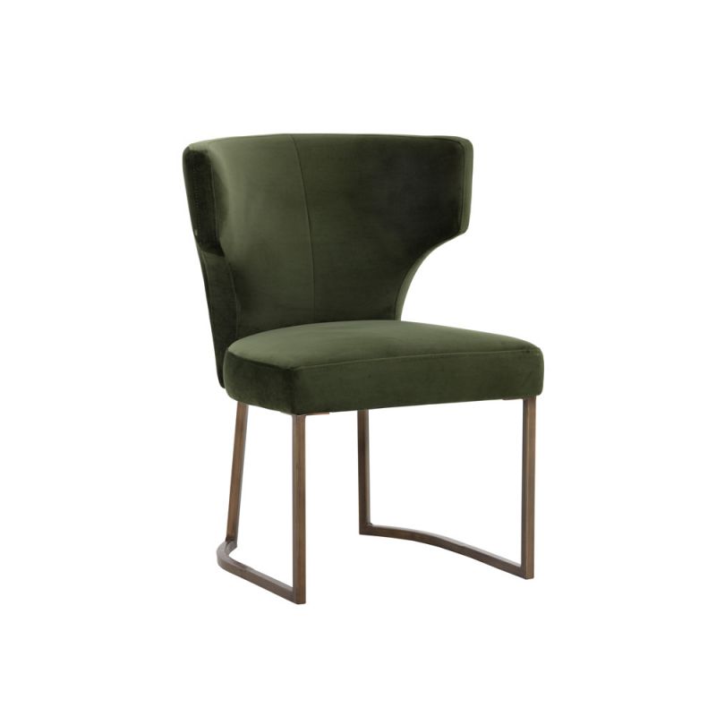 Sunpan - 5West Yorkville Dining Chair - Moss Green - 103236