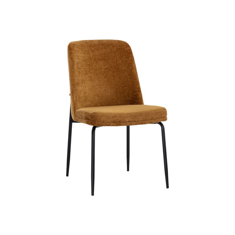 Sunpan - Zeke Dining Chair - Black - Bergen Marmalade (Set Of 2) - 108516