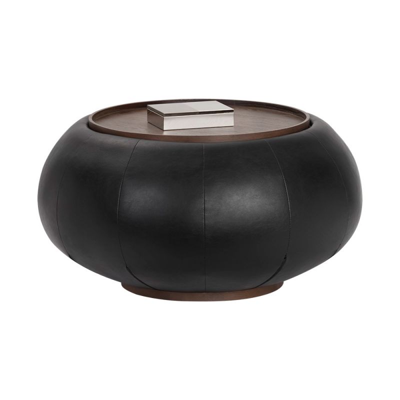 Sunpan - Ikon Zenzi Storage Coffee Table - Bravo Black - 106398