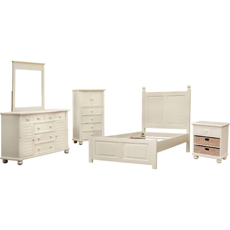 Sunset Trading -  Ice Cream At The Beach  5 Piece Twin Bedroom Set - CF-1703-0111-T5P