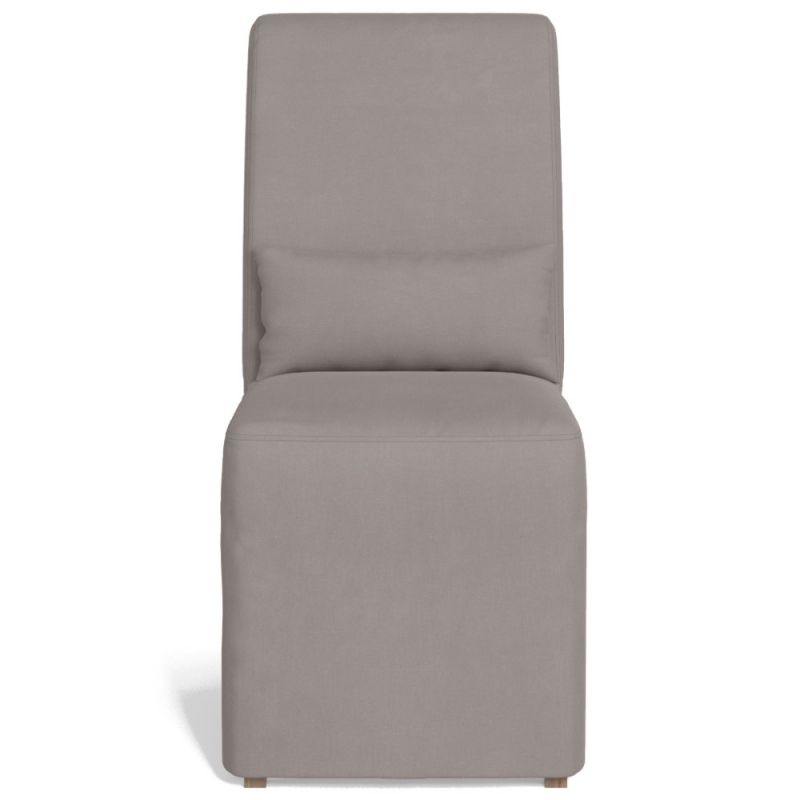 Sunset Trading - Newport Slipcover Only for Dining Chair Stain Resistant Performance Fabric Gray - SY-1025906SC-391094