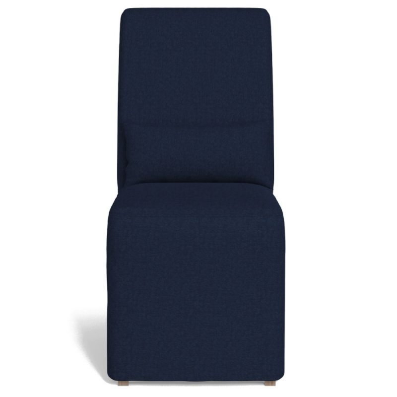 Sunset Trading - Newport Slipcover Only for Dining Chair Stain Resistant Performance Fabric Navy Blue - SY-1025906SC-391049