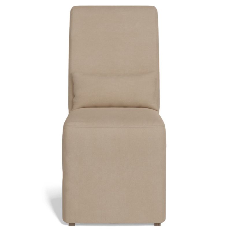 Sunset Trading - Newport Slipcover Only for Dining Chair Stain Resistant Performance Fabric Tan - SY-1025906SC-391084