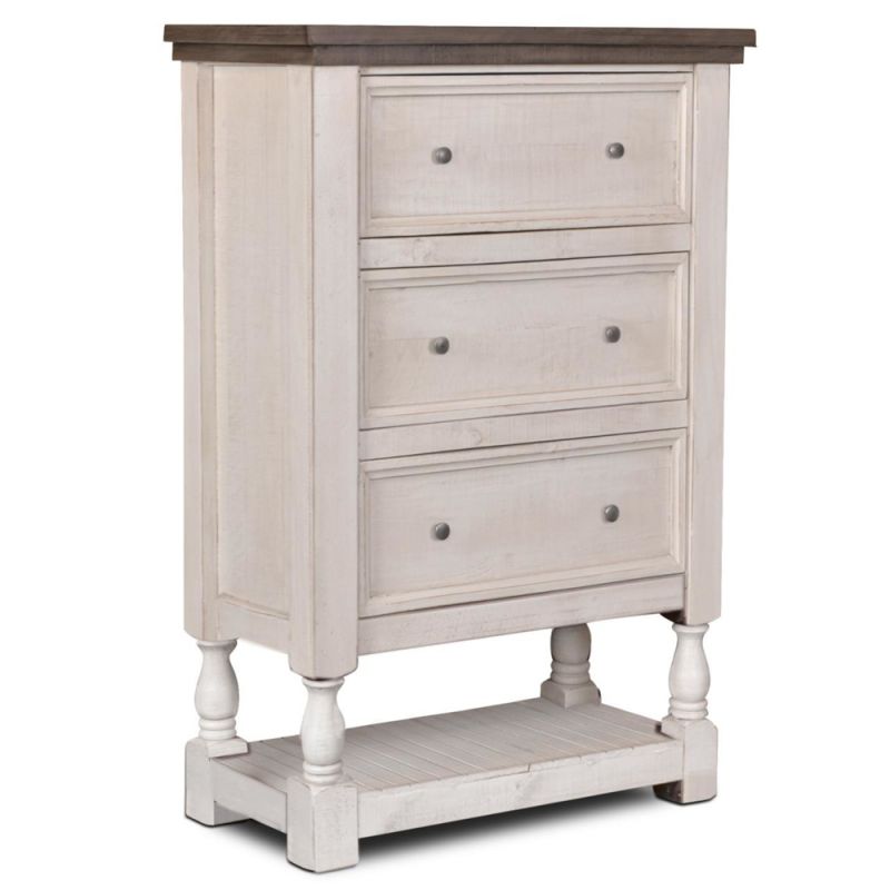 Sunset Trading -  Rustic French Bedroom Chest  - HH-4750-345