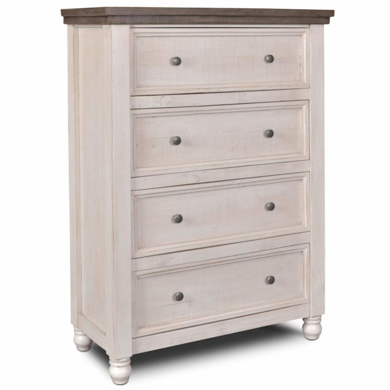Sunset Trading -  Rustic French Bedroom Chest  - HH-4750-330