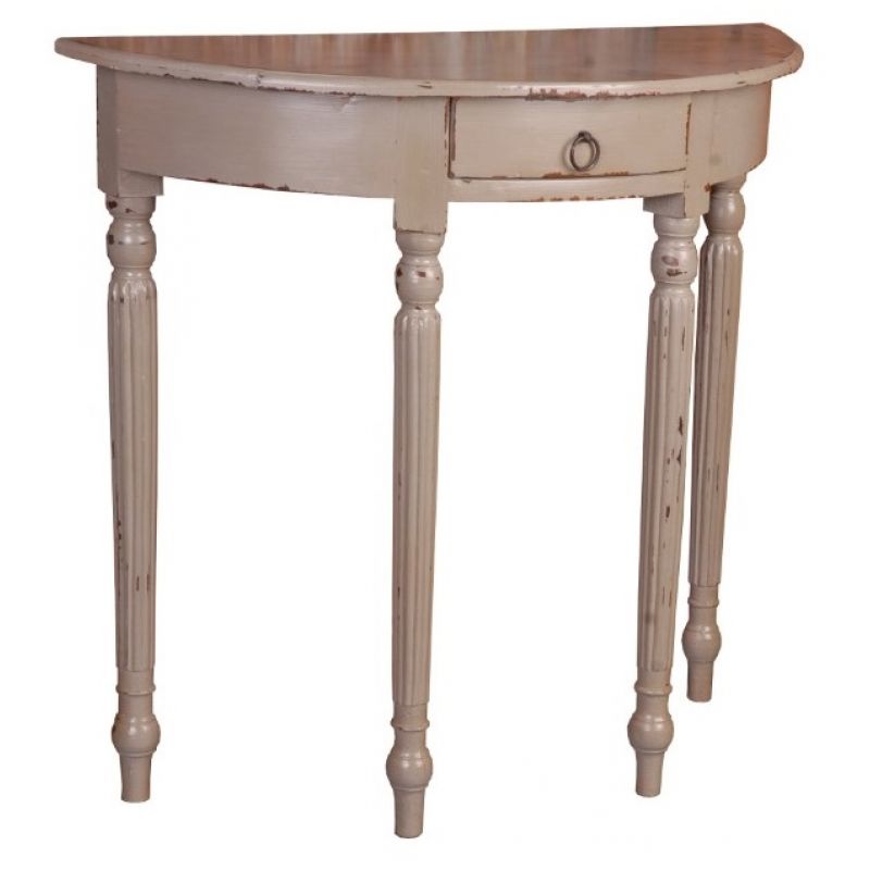 Sunset Trading Shabby Chic Cottage, Sage Green Entry Table