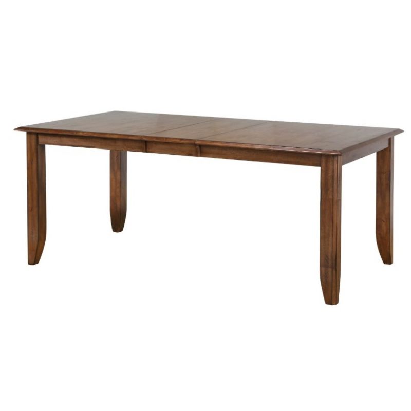 Sunset Trading - Simply Brook Extendable Dining Table Amish Brown - DLU-BR4272-AM
