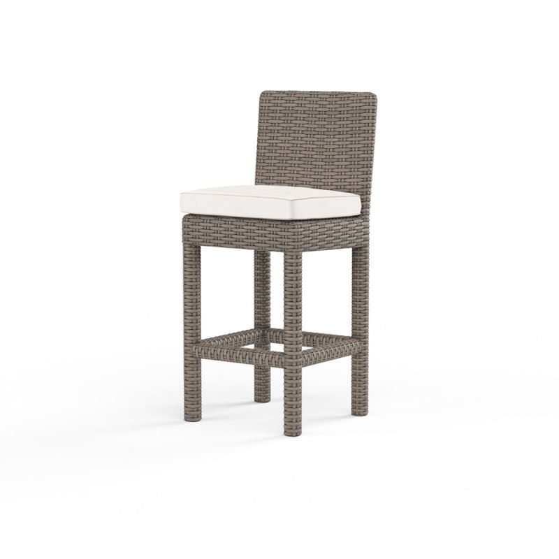 Sunset West - Coronado Counter Stool in Canvas Natural w/ Self Welt - SW2101-7C-5404