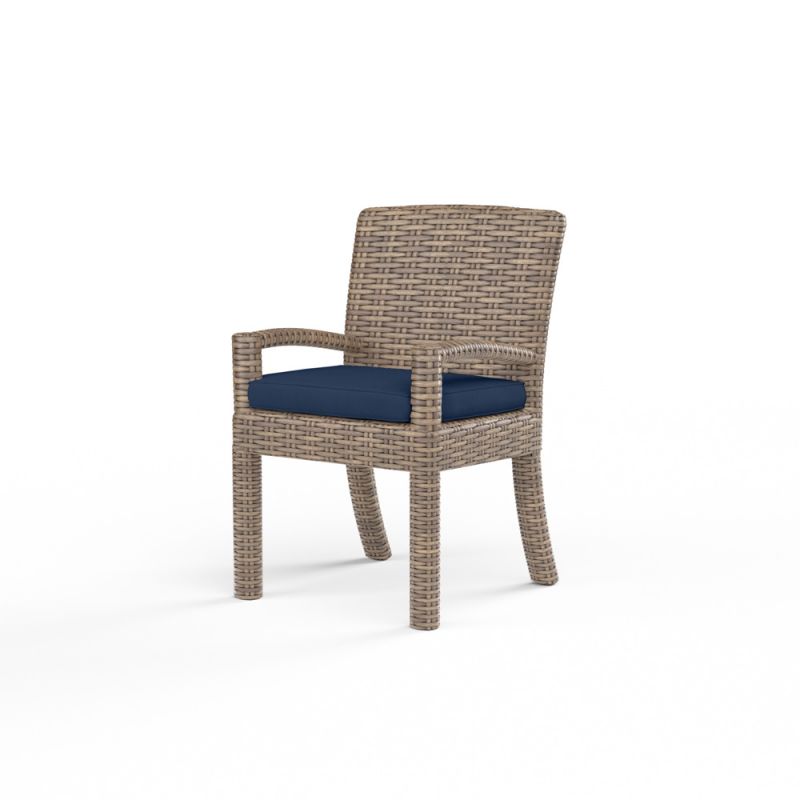 Sunset West - Havana Dining Chair in Spectrum Indigo w/ Self Welt - SW1701-1-48080