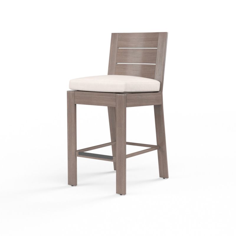Sunset West - Laguna Barstool in Canvas Natural, No Welt - SW3501-7B-5404