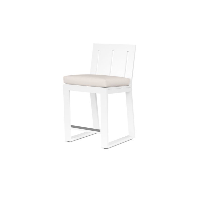 Sunset West - Newport Barstool in Canvas Natural, No Welt - SW4801-7B-5404