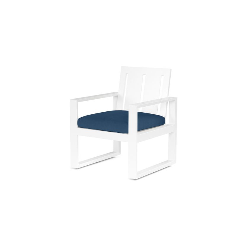 Sunset West - Newport Dining Chair in Spectrum Indigo, No Welt - SW4801-1-48080