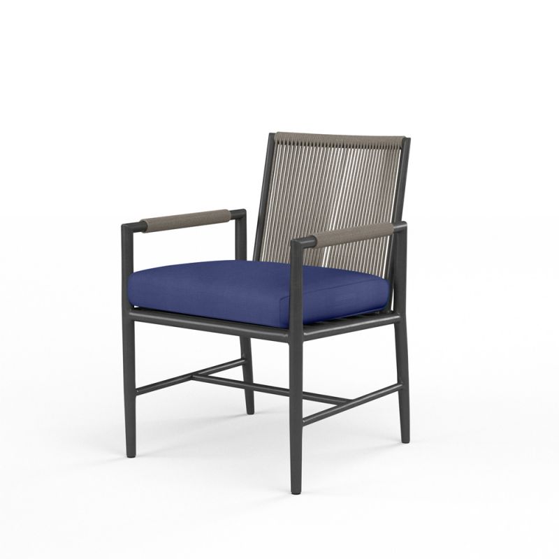 Sunset West - Pietra Dining Chair in Echo Midnight, No Welt - SW4601-1-8076
