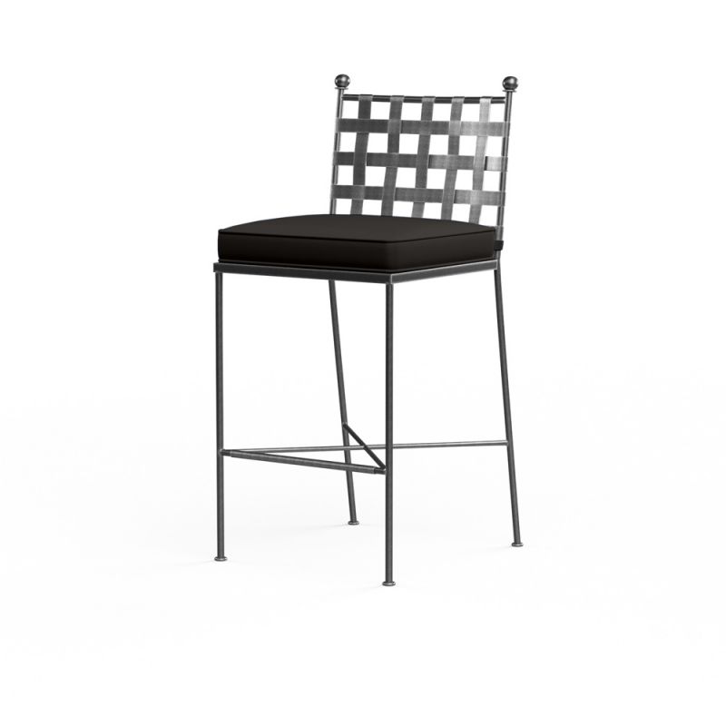 Sunset West - Provence Barstool in Spectrum Carbon w/ Self Welt - SW3201-7B-48085