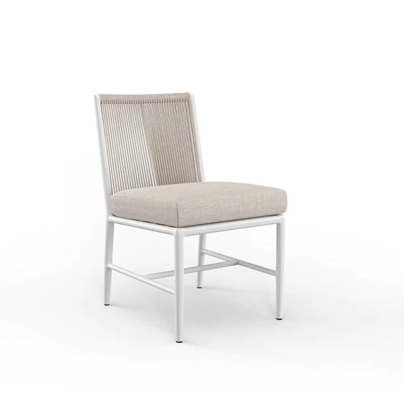 Sunset West - Sabbia Armless Dining Chair in Echo Ash, No Welt - SW4901-1A-EASH-STKIT