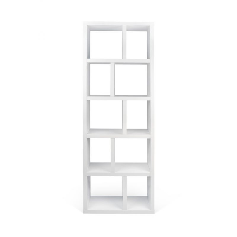TEMAHOME - Berlin 5 Levels Bookcase 70 Cm in Pure White - 9500320750