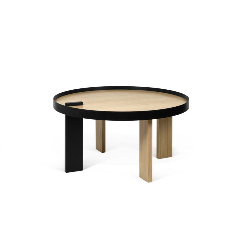 TEMAHOME - Bruno Coffee Table in Oak / Pure Black - 9003628078