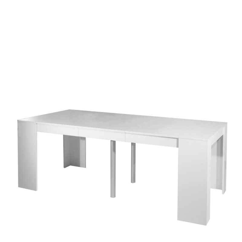 TEMAHOME - Elastic Expandable Console Table in White - E2070A2100X00
