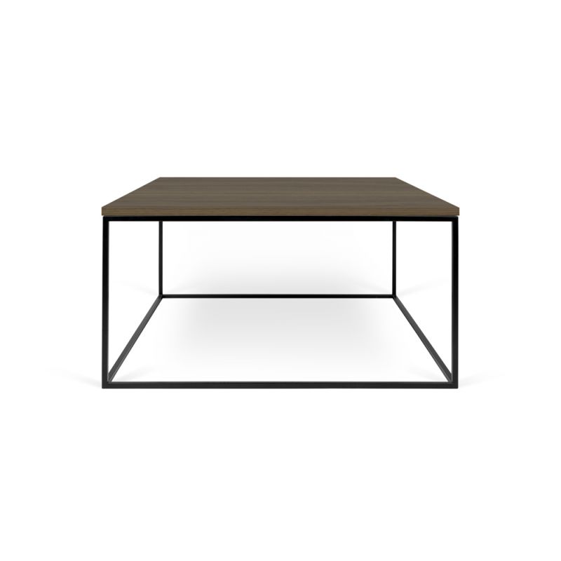 TEMAHOME - Gleam 30X30 Coffee Table in Walnut / Black - 9500628795