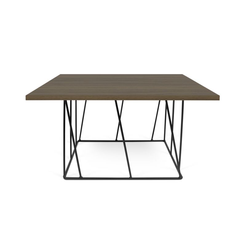 TEMAHOME - Helix 30X30 Coffee Table in Walnut / Black - 9500628825