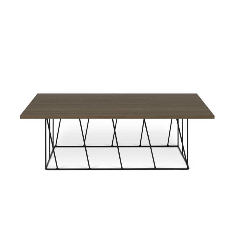 TEMAHOME - Helix 47X30 Coffee Table in Walnut / Black - 9500628832