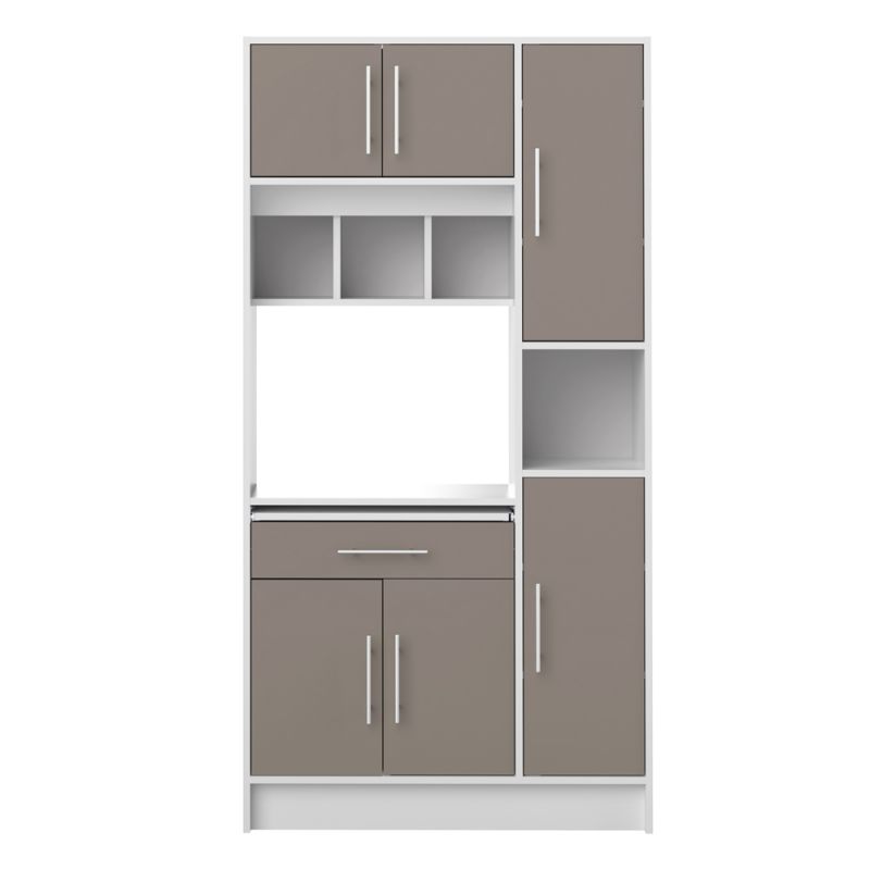 TEMAHOME - Louise Kitchen Pantry in White / Taupe - X8070X2191A80