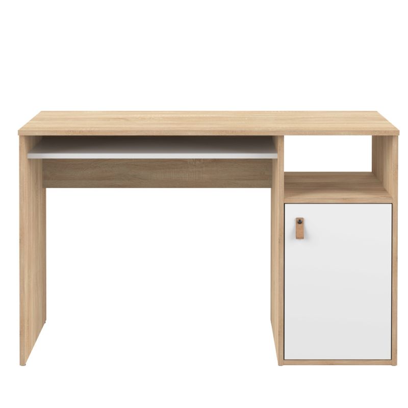 TEMAHOME - Oxford Desk in White / Oak Color - E1202A0321A42