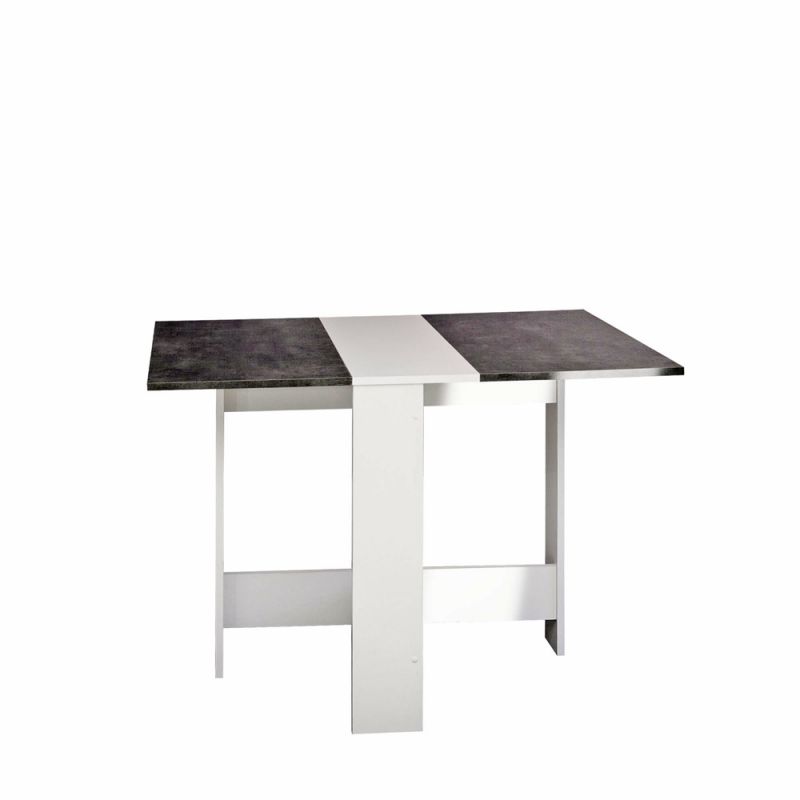 TEMAHOME - Papillon Foldable Table in White / Concrete Look - E2050A2198X00