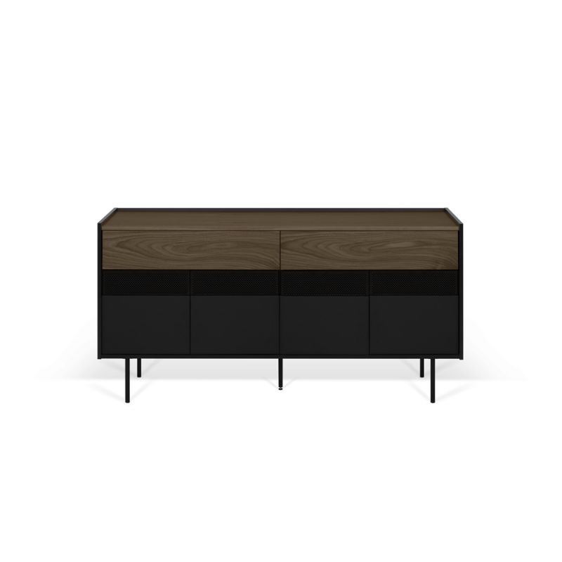 TEMAHOME - Radio Sideboard in Walnut and Pure Black - 9500406065