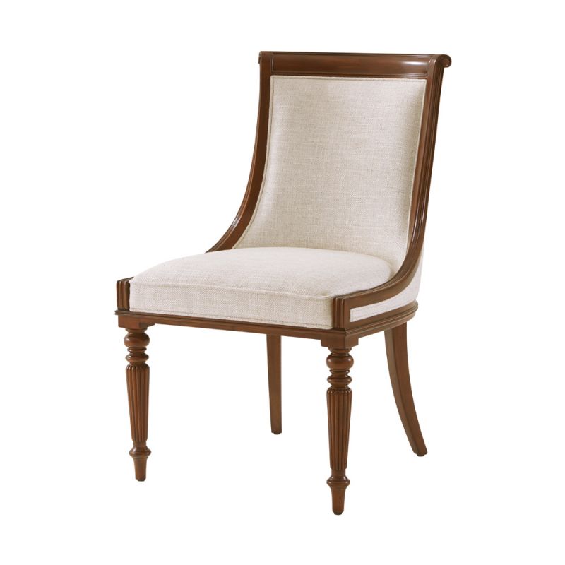 Theodore Alexander - Althorp Living History Floris Side Chair (Set of 2)  - AL40087.1AXT