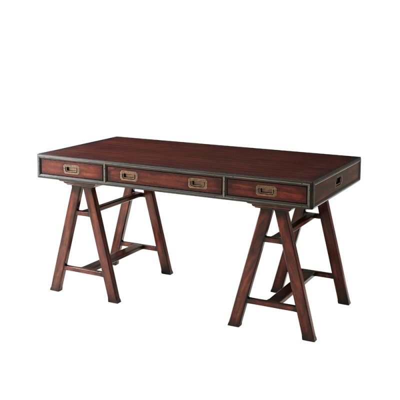 Theodore Alexander - Campaign Jodhpur Writing Table - 7100-118