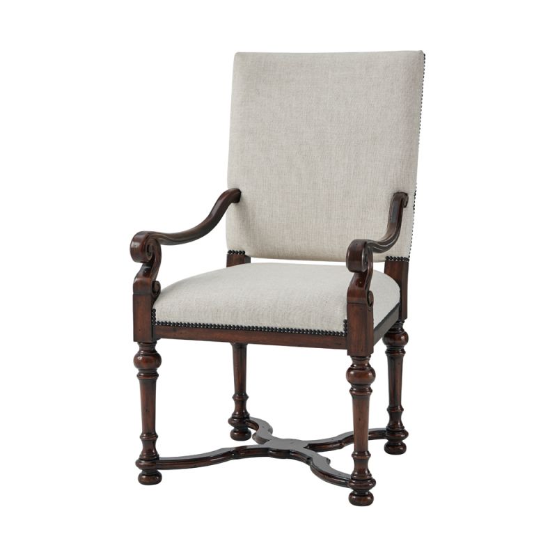 Theodore Alexander - Cultivated Dining Armchair - (Set of 2) - 4100-651-1BFG
