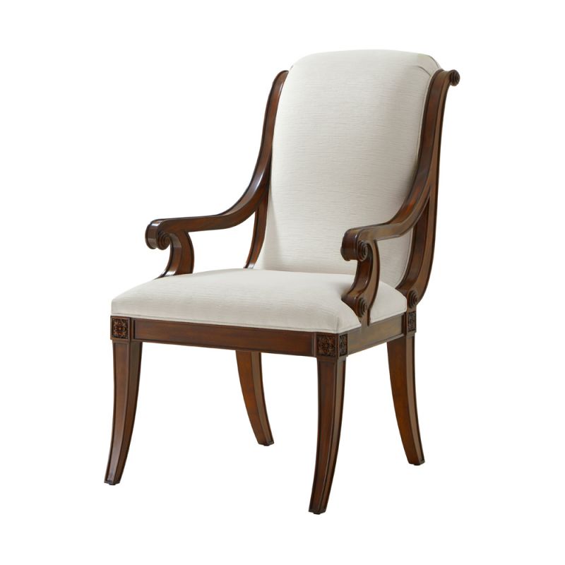 Theodore Alexander - English Cabinet Maker Gabrielle's Armchair (Set of 2)  - 4100-787.1BOA