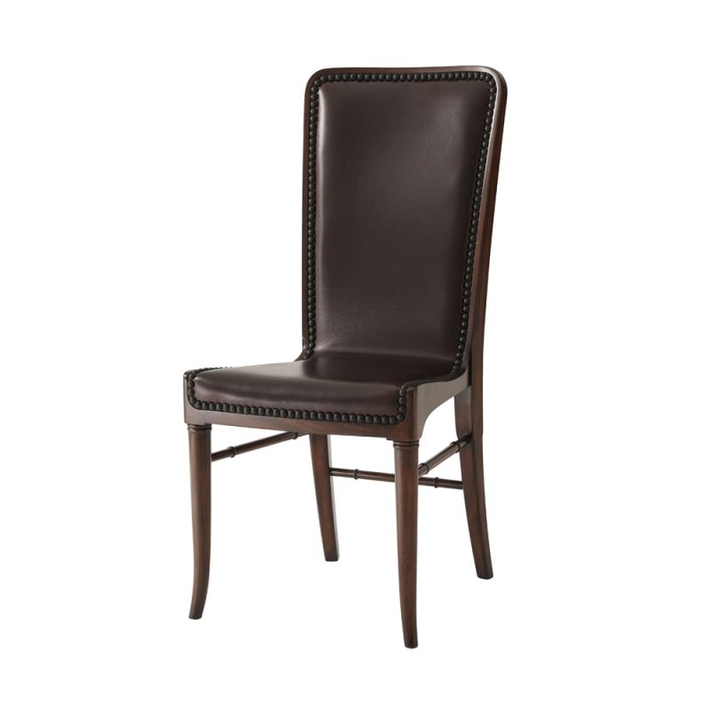 Theodore Alexander - Leather Sling Dining Chair (Set of 2) - 4000-485DC