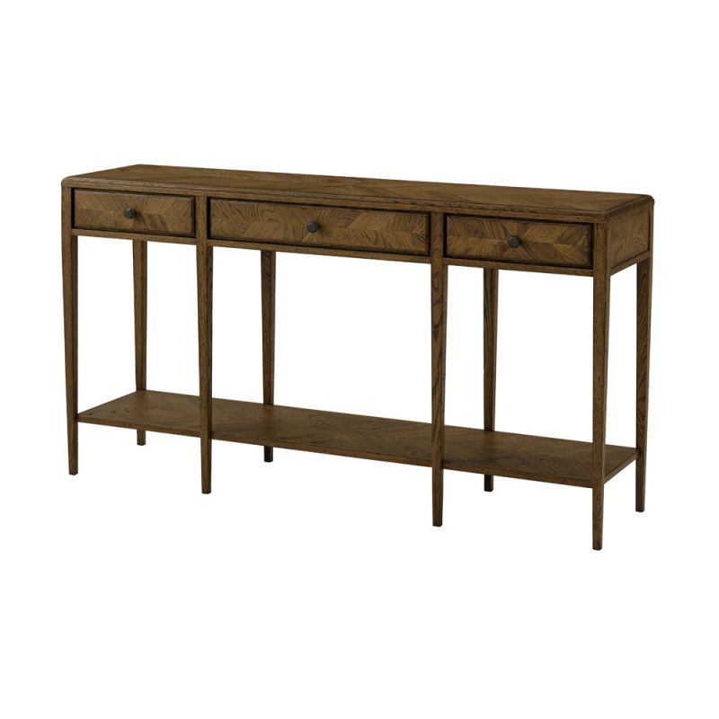 Theodore Alexander - Nova Two Tiered Console Table in Dusk Finish - TAS53036-C254