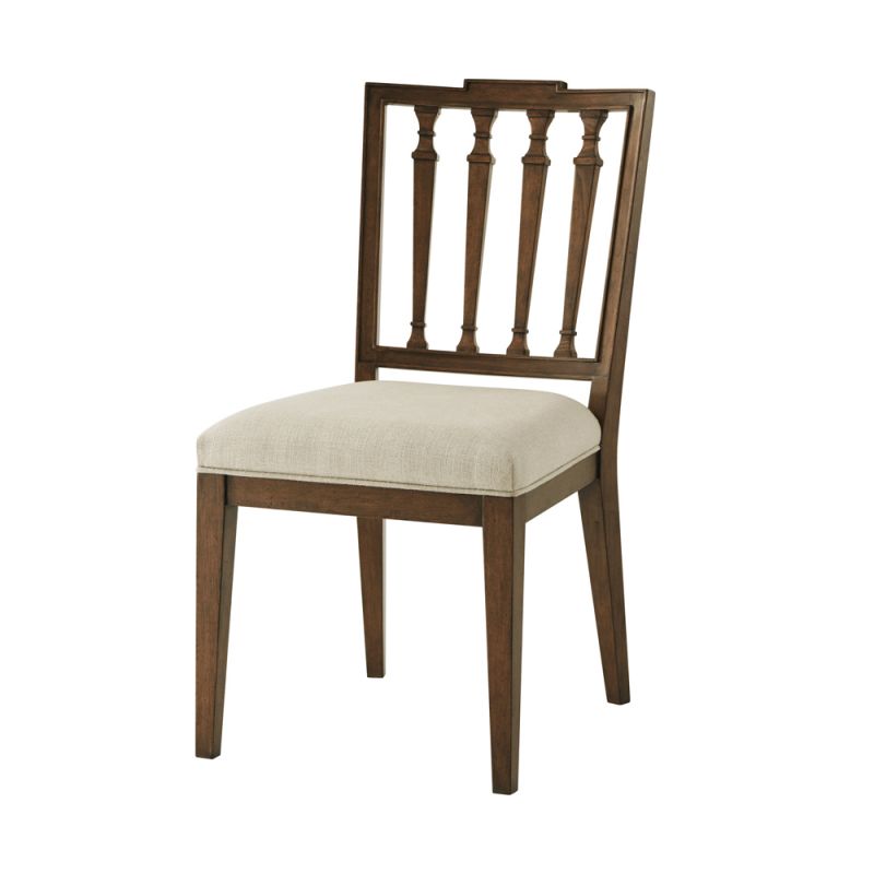 Theodore Alexander - Tavel The Tristan Dining Chair in Avesta Finish (Set of 2) - TA40003-1BNR